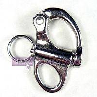 Stainless steel Snap Shackles Fixed Head Eye